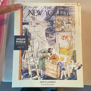 The New Yorker Jack O Lantern Jigsaw Puzzle